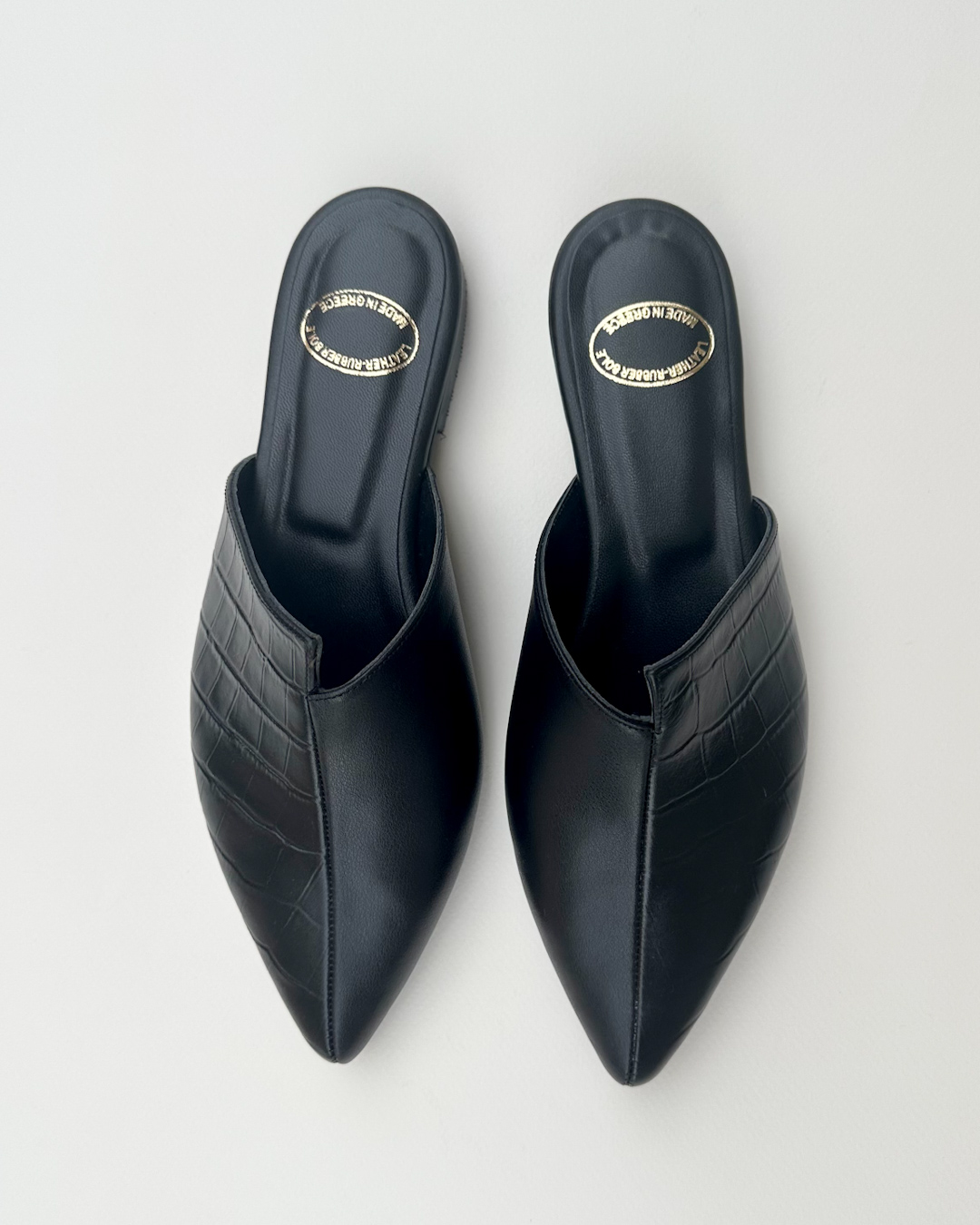 Sylvie mules μαύρα